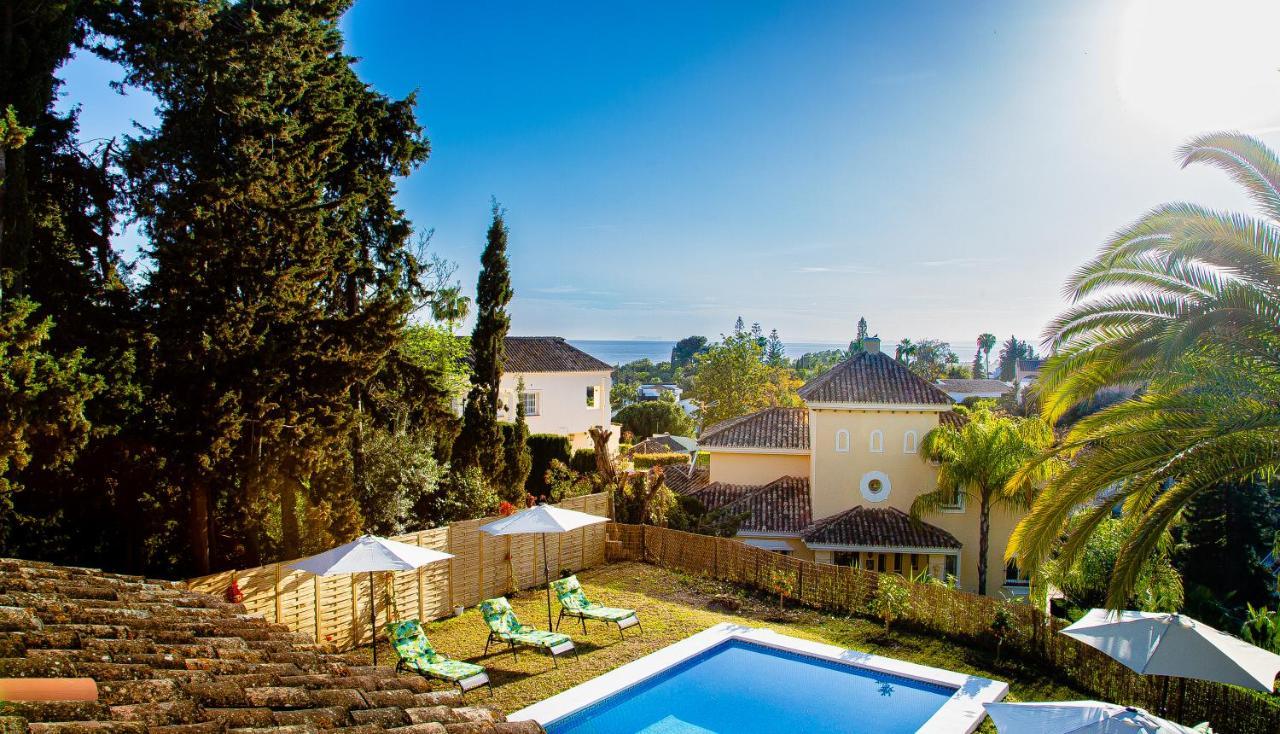 Villa Maria In El Rosario - Mit Sicht Auf Gibralta Marbella Ngoại thất bức ảnh