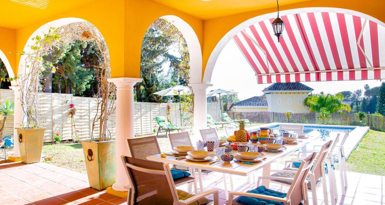 Villa Maria In El Rosario - Mit Sicht Auf Gibralta Marbella Ngoại thất bức ảnh