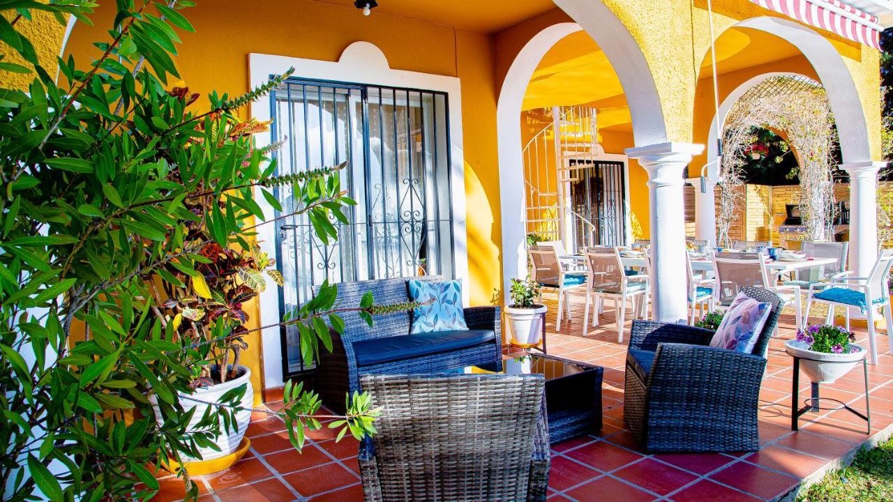 Villa Maria In El Rosario - Mit Sicht Auf Gibralta Marbella Ngoại thất bức ảnh
